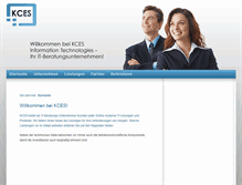 Tablet Screenshot of kces.de